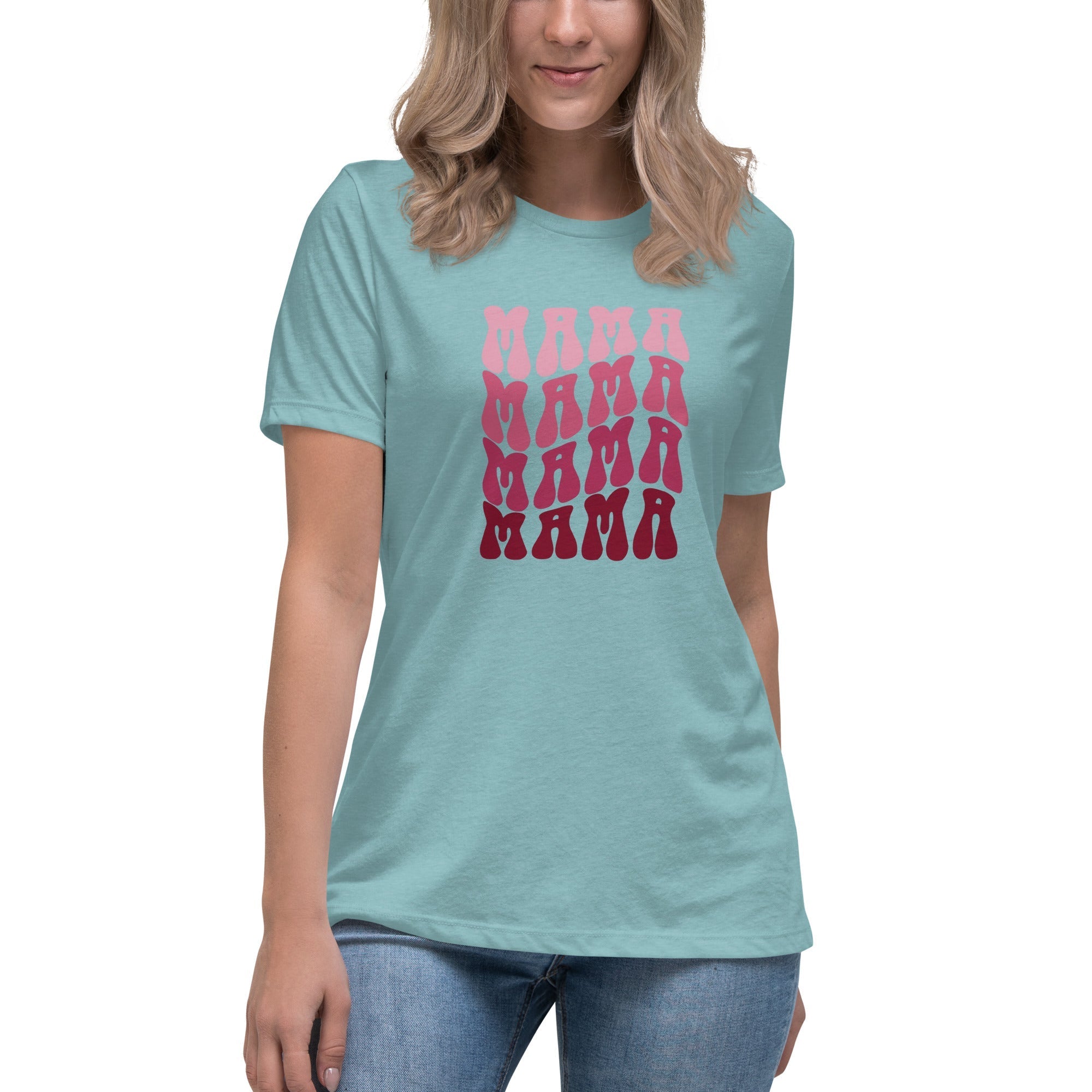 Women's MAMA Print Relaxed T-Shirt - Mama & Macha